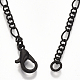 Fabricación de collar de cadena de acera de hierro recubierto de latón MAK-T006-04A-3