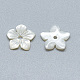 Perles de coquillage blanc naturel SSHEL-S260-006-2
