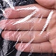 使い捨て手袋  ポリエチレン手袋  透明  26.5x25.5cm  500個/箱 AJEW-E034-86-3