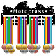 Спортивная тема железная вешалка для медалей настенная стойка для дисплея ODIS-WH0055-032-1