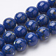 Turquoise synthétique et brins de perles de coquillage G-S212-6mm-10-1