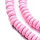 Handmade Polymer Clay Beads Strands X-CLAY-N008-008F-3