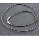 Cuerda de collares de cuero NJEW-H189-P-1