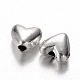 Antique Silver Tibetan Silver Heart Alloy Beads X-AB948-NF-2