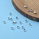 Perles rondes acryliques de placage en plastique PACR-L003-3mm-S-6