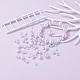 497Pcs 5 Style Rainbow ABS Plastic Imitation Pearl Beads OACR-YW0001-07F-10