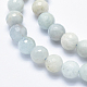 Chapelets de perles en aigue-marine naturelle G-K256-59C-3