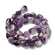 Natürliche Chevron-Amethyst-Perlenstränge&nbsp;G-P497-01E-84-3