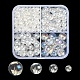 353 pièces 4 brins de perles de verre de style GLAA-YW0001-33-1