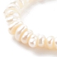 Bagues extensibles en perles d'eau douce de culture naturelles RJEW-JR00348-02-3