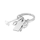 Father's Day Theme 201 Stainless Steel Keychain KEYC-A010-02-2