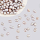 NBEADS 100 Pcs 7~8 mm Natural Cultured Freshwater Pearl Beads PEAR-NB0001-50-8