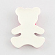 Scrapbook Embellishments Flatback Cute Polka Dot Cartoon Bear Plastic Resin Cabochons CRES-Q116-03-2