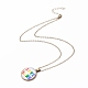 Rainbow Pride Necklace NJEW-F290-01A-2