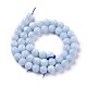 Chapelets de perles en aigue-marine naturelle G-F641-02-C-2