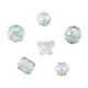 Perle di vetro trasparente EGLA-N002-49-B07-3