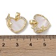 Подвески из латуни KK-G497-16G-3