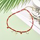 Wing & Cross & Heart & Star Pendant Necklaces for Girl Women NJEW-JN03688-4