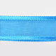 ポリエステルオーガンジーリボン  ギフト用  パーティーを飾る  ディープスカイブルー  1インチ（25mm）  約100ヤード/ロール ORIB-Q024-25mm-20-1-1
