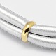 Bracelets de cordon en cuir PU BJEW-I200-02-4