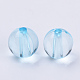 Perles en acrylique transparente TACR-Q255-12mm-V38-2