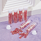 Nbeads environ 150 pièce de perles tila rouges transparentes SEED-NB0001-92B-4