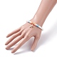 Handgefertigtes Polymer-Ton-Heishi-Perlen-Stretch-Armband BJEW-TA00044-02-3