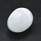 Piedra de huevo de selenita natural DJEW-D037-42A-2