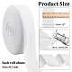 NBEADS 49 Yards(45m)/Roll Cotton Tape Ribbons OCOR-WH0066-92K-02-2