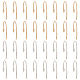 Arricraft 32 шт. 2 цвета латунные серьги крючки FIND-AR0001-58-1