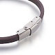 Microfiber Leather Cord Bracelets BJEW-L635-01C-M-4