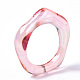 Transparent Resin Finger Rings RJEW-T013-001-E04-5