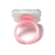 Открытое кольцо-манжета из смолы с мультяшным животным для детей RJEW-K239-18-3