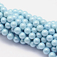 Chapelets de perles de coquille BSHE-E008-8mm-21-1
