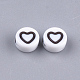 Perles en acrylique de style artisanal MACR-T023-24B-2