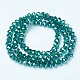 Electroplate Glass Beads Strands EGLA-A034-T1mm-A18-2
