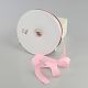 Breast Cancer Pink Awareness Ribbon Making Materials Grosgrain Ribbon SRIB-D004-19mm-123-1