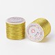 メタリック糸  刺しゅう糸  ゴールドカラー  1mm/連  約0.8ヤード（109.36m）/ロール X-AS005-2