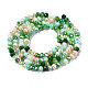 Chapelets de perles en verre électroplaqué EGLA-T020-12B-2