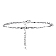 925 Singapurketten-Halskette aus Sterlingsilber für Damen STER-H108-02G-4