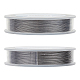 BENECREAT 80m 0.38mm 7-Strand Tiger Tail Beading Wire 201 Stainless Steel Nylon Coated Craft Jewelry Beading Wire for Crafts Jewelry Making TWIR-BC0001-12-0.38mm-1
