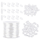 Kits de fabricación de collares de silicona de goma diy DIY-PH0002-27-1
