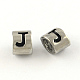 Oval Letter Style Smooth Surface 316 Stainless Steel European Bead STAS-R077-01J-1