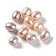Culture des perles perles d'eau douce naturelles PEAR-E020-06-1