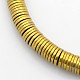 Electroplate Non-magnetic Synthetic Hematite Beads Strands X-G-J216E-06-1