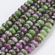 Natural Ruby in Zoisite Beads Strands G-P355-04-1