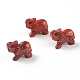 Elephant Natural Gemstone Figurine Display Decoration G-F737-02A-2