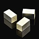 Brass Cuboid Beads KK-M011-02P-1