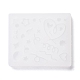 Line & Flat Round & Heart & Star & Flower & Moon riempimento stampi in silicone DIY-M029-08-4