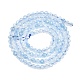Natürliche Aquamarin Perlen Stränge&nbsp;G-RM250101-B31-5